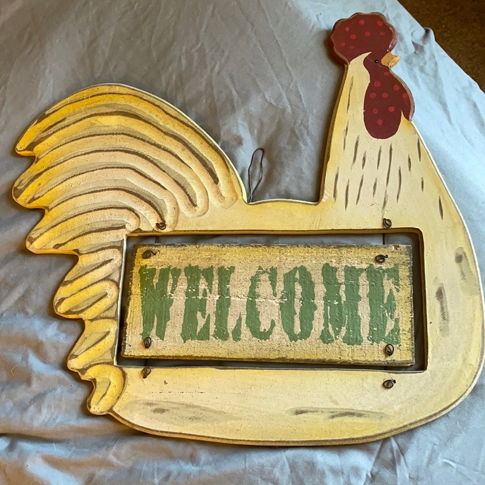 Welcome sign